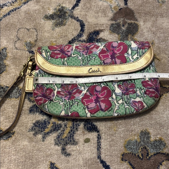 Coach Multicolor Floral Wristlet - Picture 3 of 8